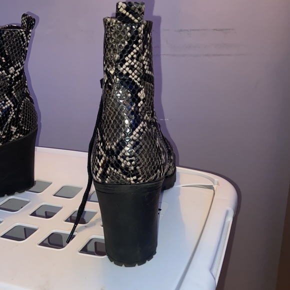Snake Skin Boots - Picture 3 of 4